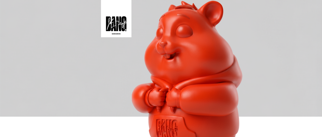 Humpo by BANG BANG EG red limited edition designer art toy