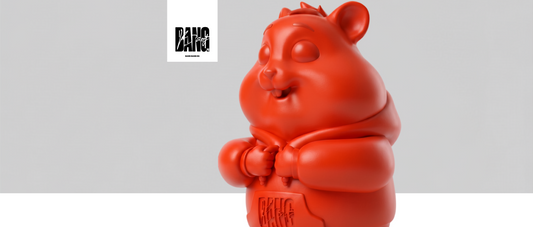 Humpo by BANG BANG EG red limited edition designer art toy