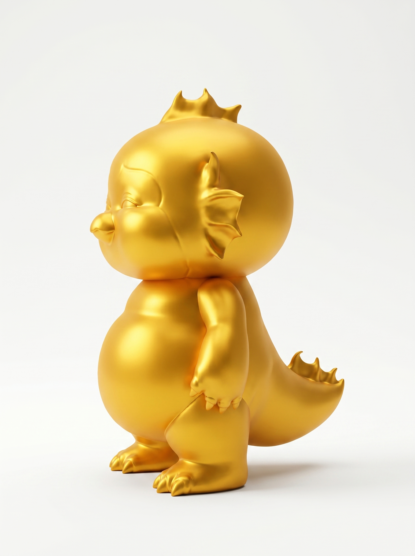 Lumi Yellow — limited edition handmade art toy collectible, 
warm golden yellow vinyl figure crafted by hand in Egypt, 
premium designer sculpture for luxury collectors.
