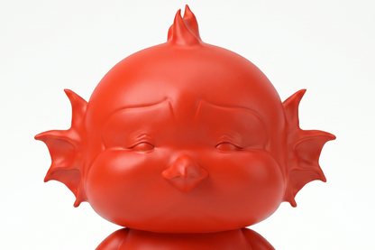 Lumi — a limited edition handmade art toy collectible 
in Lava Falls, crafted by hand in Egypt, 
premium vinyl designer figure for luxury collectors.