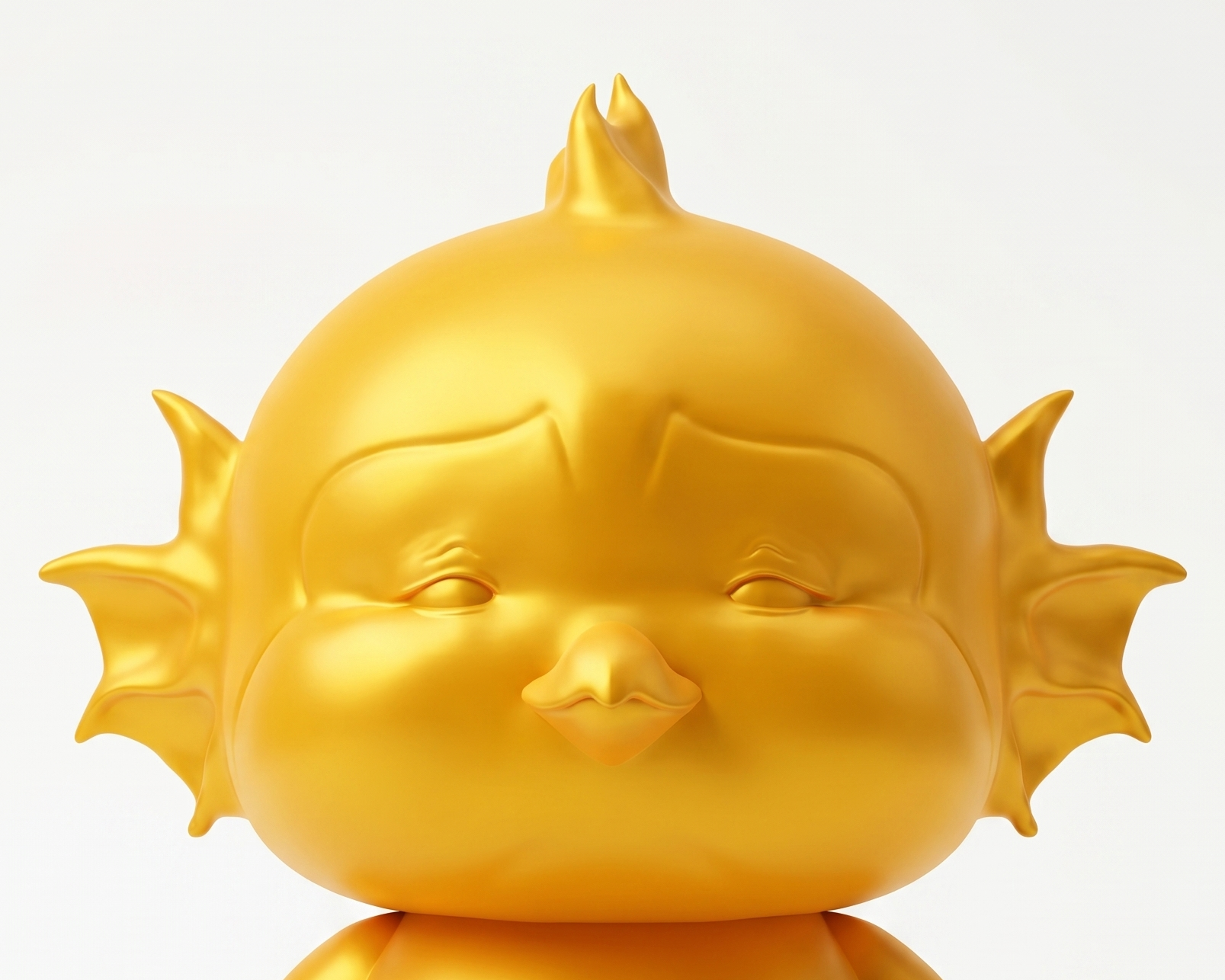 Lumi Yellow — limited edition handmade art toy collectible, 
warm golden yellow vinyl figure crafted by hand in Egypt, 
premium designer sculpture for luxury collectors.