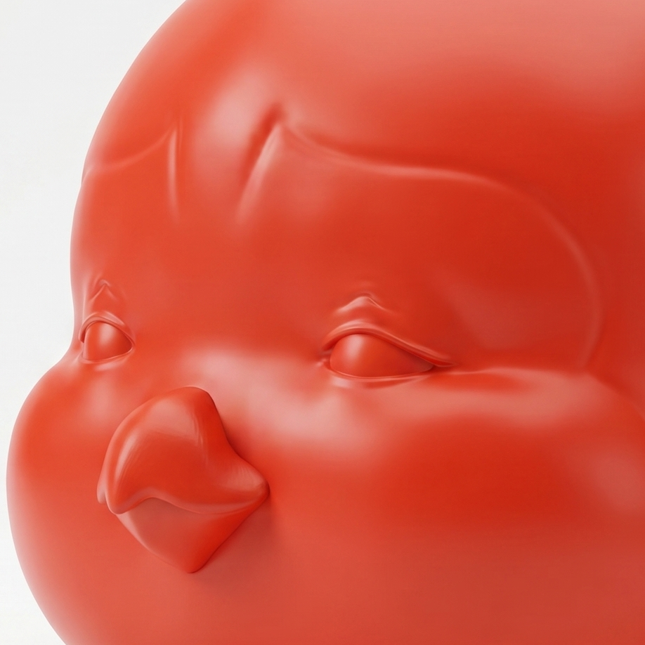 Lumi — a limited edition handmade art toy collectible 
in Lava Falls, crafted by hand in Egypt, 
premium vinyl designer figure for luxury collectors.