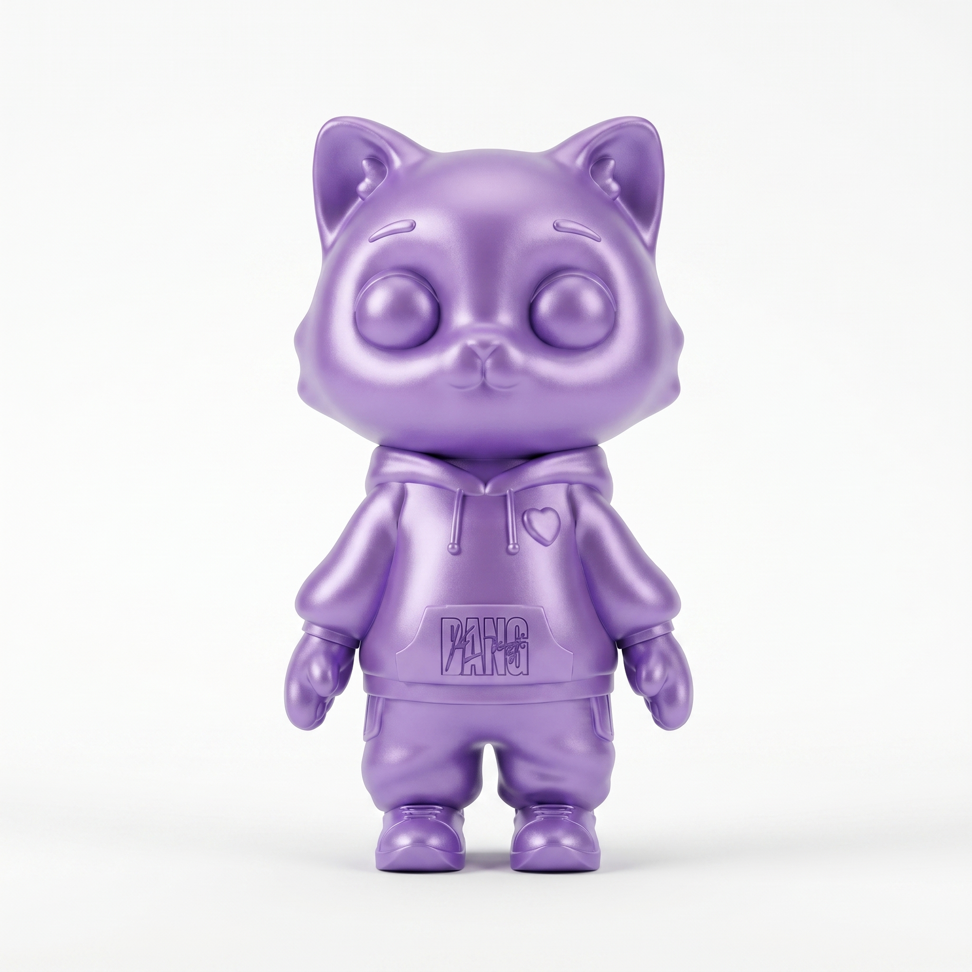 Nina — Limited Edition Handmade Designer Art Toy Collectible. Crafted by hand in Egypt from premium vinyl. A contemporary luxury sculpture inspired by quiet elegance and meaningful exploration, created for private collectors, refined interiors, and curated art collections.