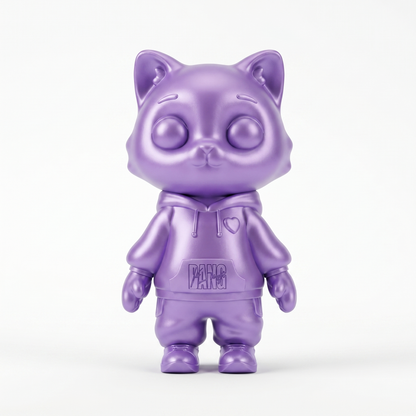 Nina — Limited Edition Handmade Designer Art Toy Collectible. Crafted by hand in Egypt from premium vinyl. A contemporary luxury sculpture inspired by quiet elegance and meaningful exploration, created for private collectors, refined interiors, and curated art collections.