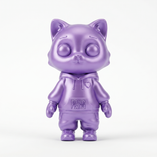 Nina — Limited Edition Handmade Designer Art Toy Collectible. Crafted by hand in Egypt from premium vinyl. A contemporary luxury sculpture inspired by quiet elegance and meaningful exploration, created for private collectors, refined interiors, and curated art collections.